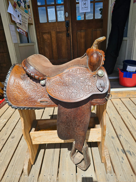 15" Simco Western Equitation Saddle