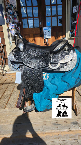 16" Blue Ribbon Western Equitation Show Saddle
