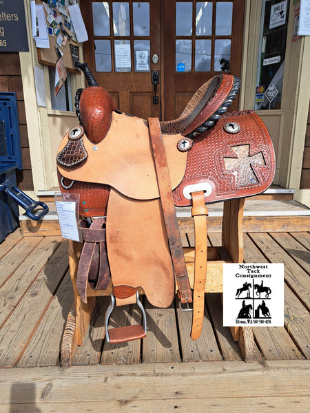 14" Double T Barrel Saddle