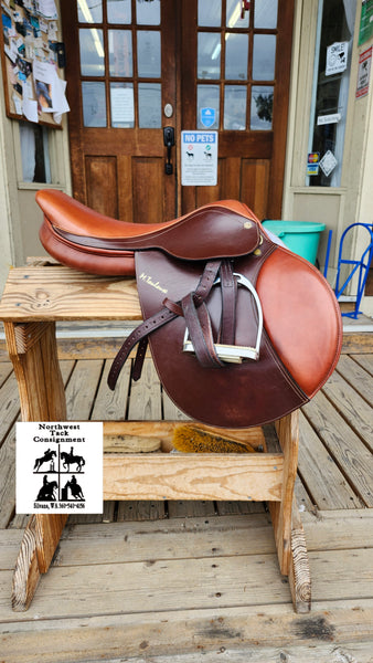 17" M. Toulouse Close Contact Jump Saddle