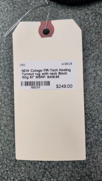 81" New Catago Fir-Tech Theraupetic Turnout Sheet
