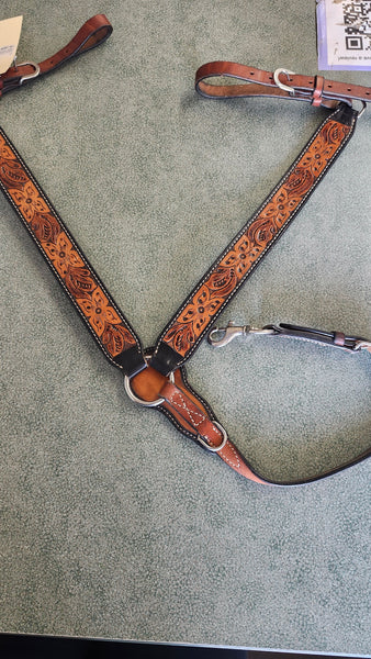 Weaver Turquoise Coss Breast Collar