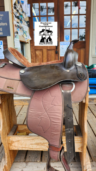 16" Synthetic Western Saddle