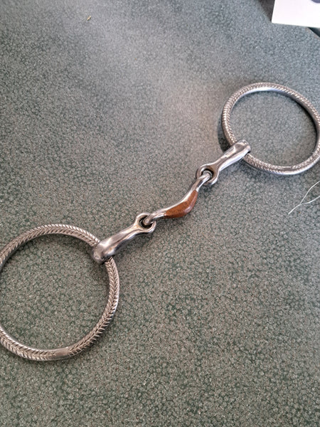 5" Loose Ring W/ Half Moon