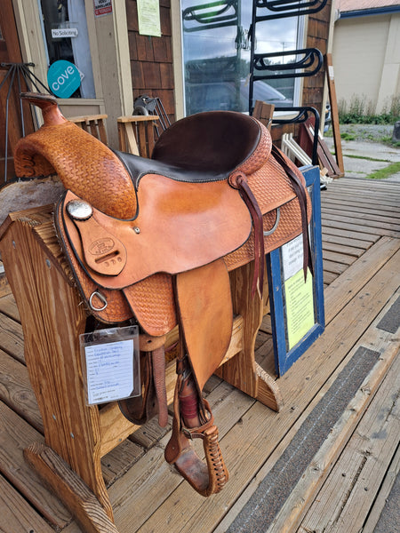 17" Frontier Saddlery Equitation Trail Saddle