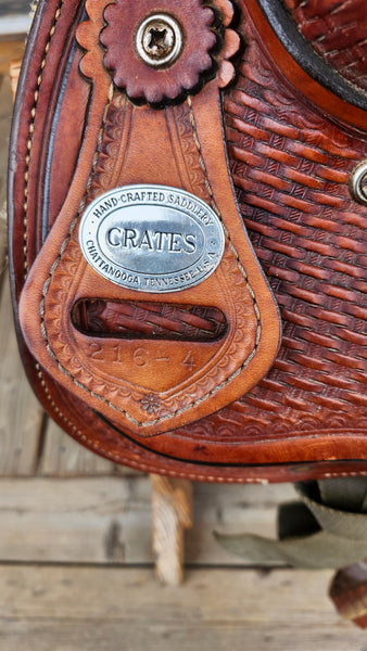 16" Crates Western Trail Saddle
