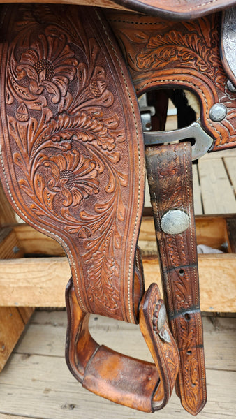 14" Silver Mesa Equitation Saddle