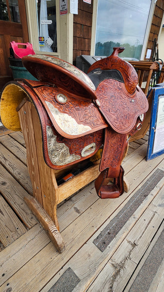 14.5" Showman Western Equitation Show Saddle