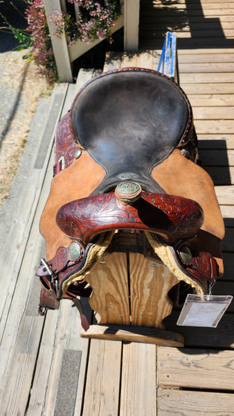 15" Rico Barrel Racing Saddle