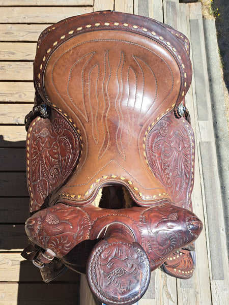 15" Western Ranch Saddle