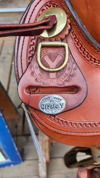 16" Circle Y Park & Trail Saddle