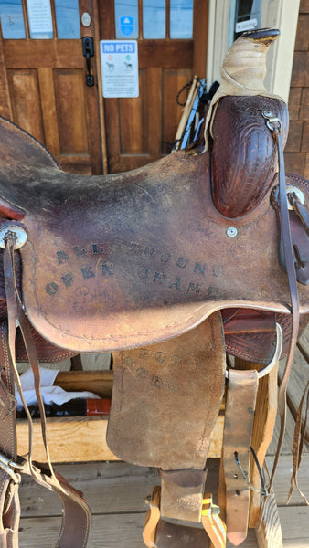16" SRS All Around Roper Saddle