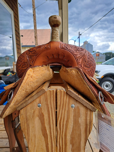 14" Circle Y Barrel Saddle