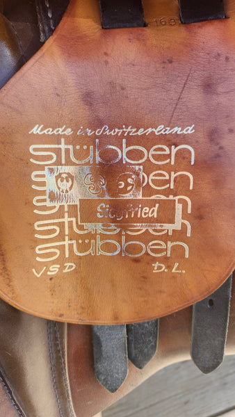 17" Stubben Siegfried VSD D.L. All Purpose English Saddle