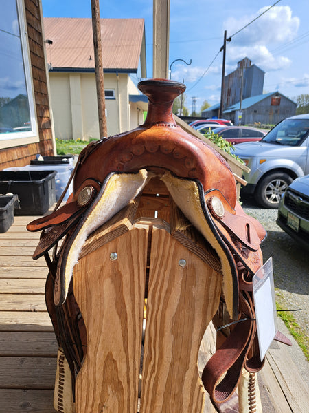 16" Hereford Tex Tan Western Saddle