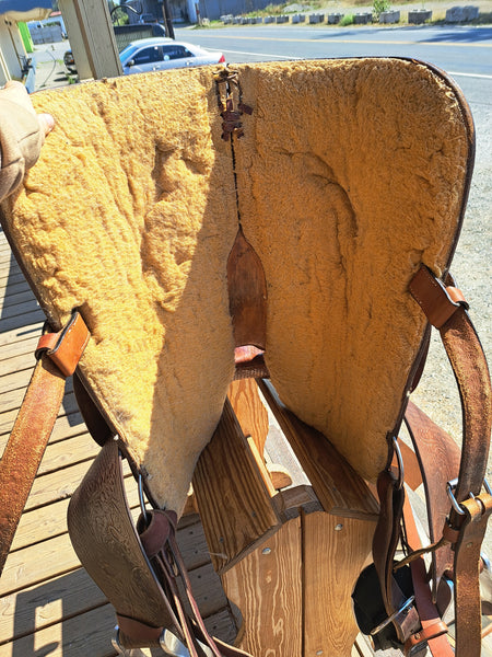15" Crates Western Equitation Show Saddle