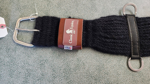 28" Classic Equine Mohair Cinch