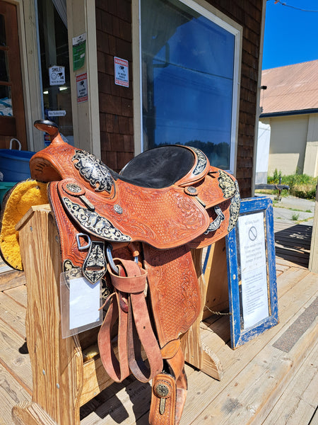 17" Showman Western Equitation Show Saddle