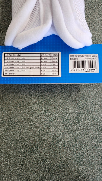 NEW COB Arma FLy Turnout Socks