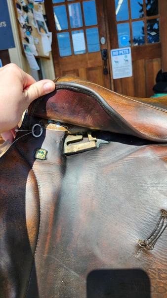 18" Stubben Parzival All Purpose English Saddle