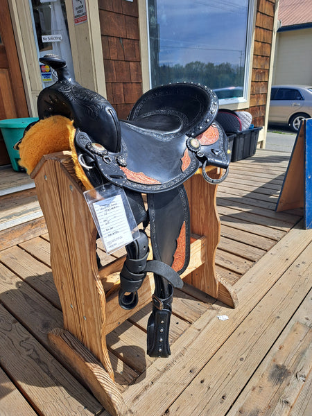 16.5" Allegany Mountain Western All Around Saddle