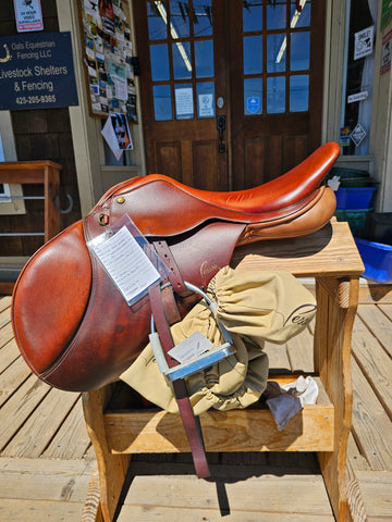 18" Pessoa Don Neco Jumping Saddle
