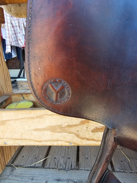 15" Circle Y Western Equitation Saddle