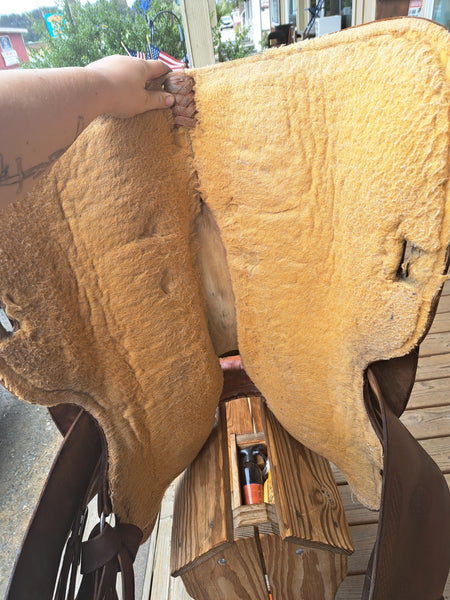 15.5" Billy Cook Reining Saddle