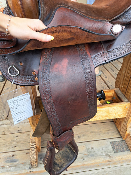 15" Simco Barrel Saddle