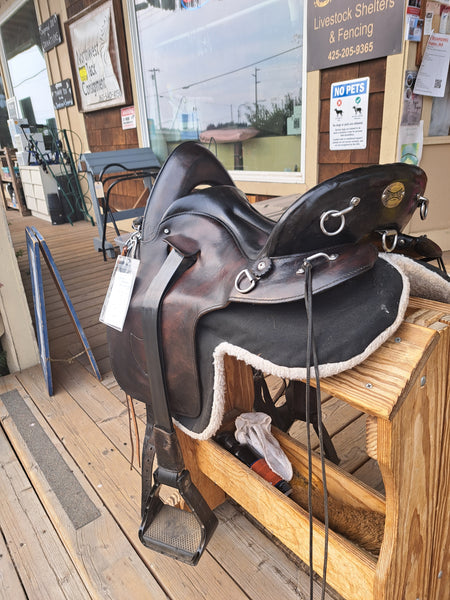 17" Ortho-Flex Patriot Endurance Saddle