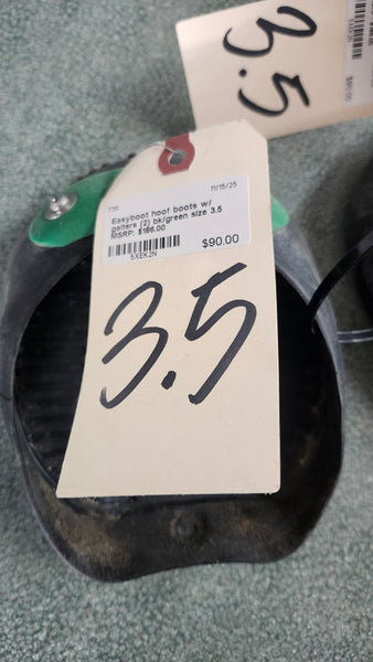 Size 3.5 Easyboot Hoof Boots