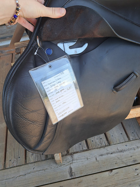 17" Hastilow & Sons Concept Jump Saddle