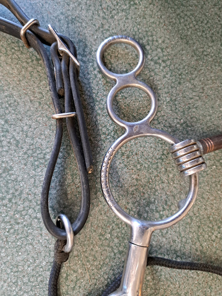 5" Myler 3 Ring Combo Comfort Snaffle Bit