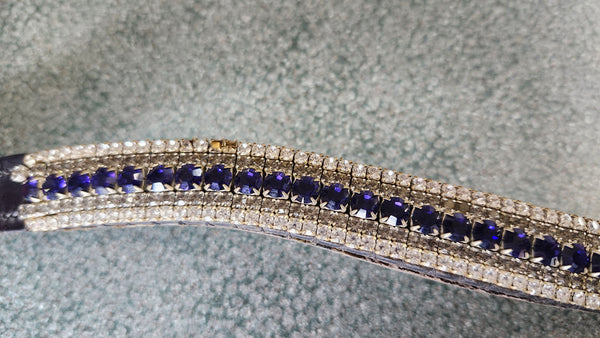 17" Equiture Bling Browband