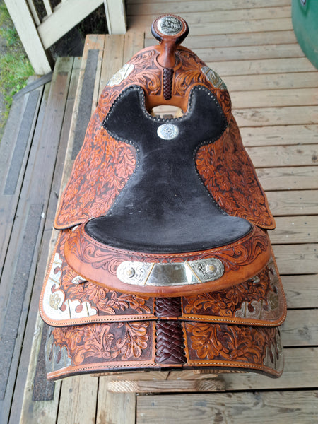 15" Billy Cook Longhorn Western Equitation Show Saddle