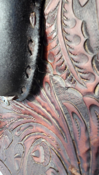 15.5" Circle Y Western Equitation Saddle