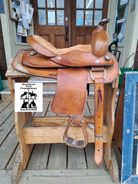 13" Youth Western Show Saddle