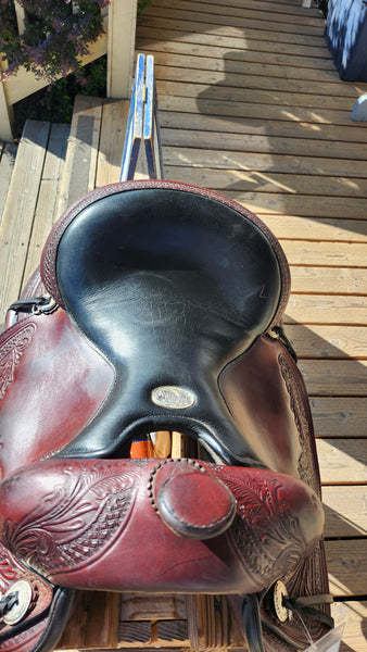15.5" Circle Y Julie Goodnight Wind River Trail Saddle
