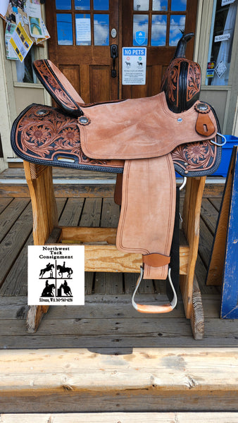 15" Blue Ridge All Around Ranch Saddle