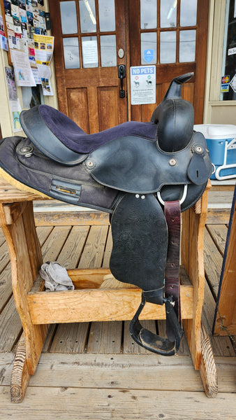 14" Circle P by Wintec Synthetic Western Saddle