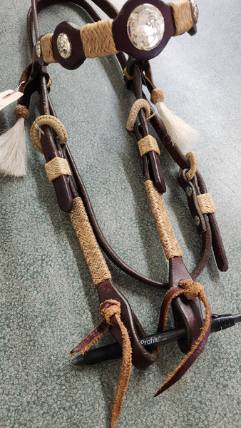 Rawhide Leather Headstall