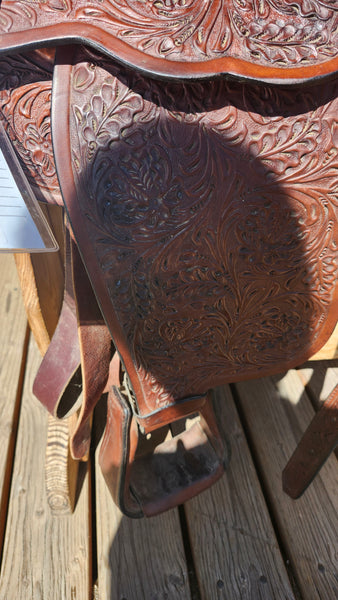 15" Billy Royal Western Equitation Show Saddle