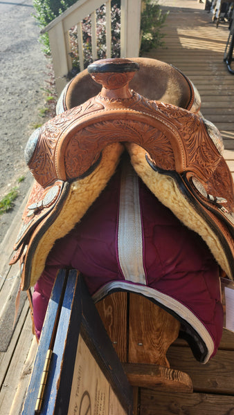 16" Broken Horn Saddlery Western Equitation Show Saddle
