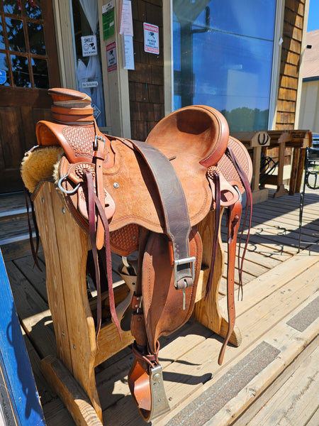 16" John Willemsma Custom Wade Ranch Roper Saddle