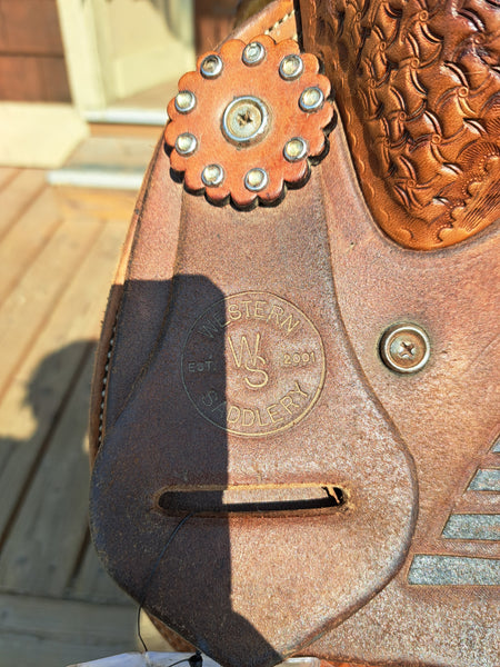 14" Western Saddelry Barrel Saddle