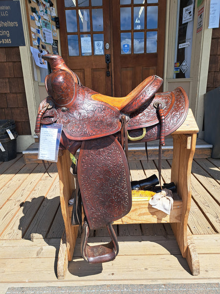 14" Vintage Hercules Olsen Western Saddle