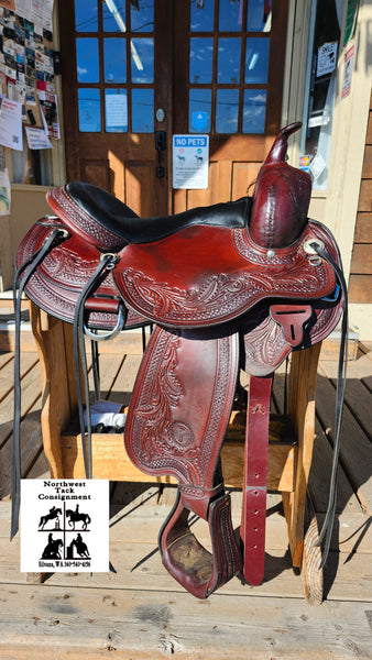 15.5" Circle Y Julie Goodnight Wind River Trail Saddle