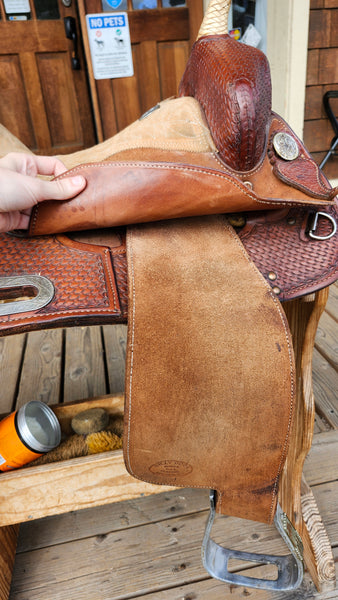14" Billy Cook Barrel Saddle