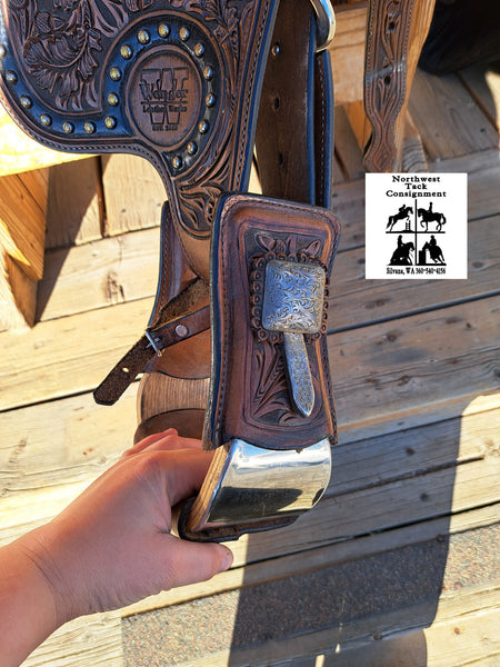17" Wenger Custom Western Equitation Show Saddle