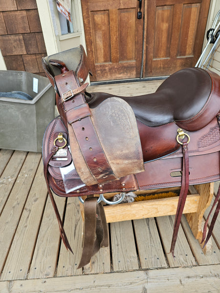 17.5" Big Horn Draft Horse Saddle